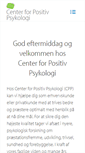 Mobile Screenshot of positivpsykologi.dk